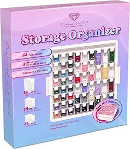 Diamond Painting Storage Organizer with 54 Containers