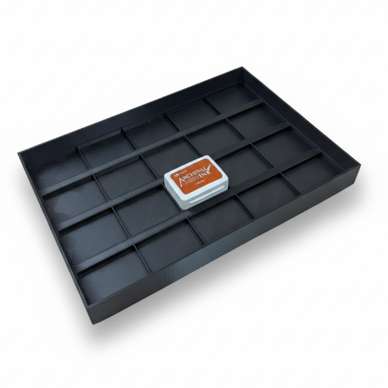 Mini Archival Ink Pad Storage Tray for Craft Supplies
