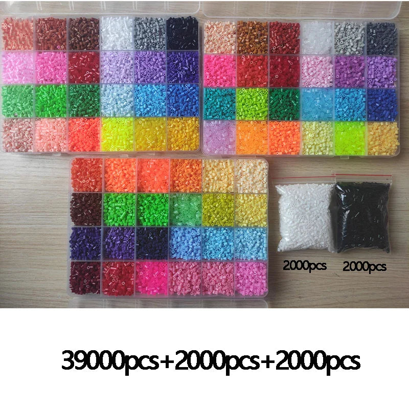 Beads DIY Kit – 24/72 Colors Creative Craft Toy for Kids