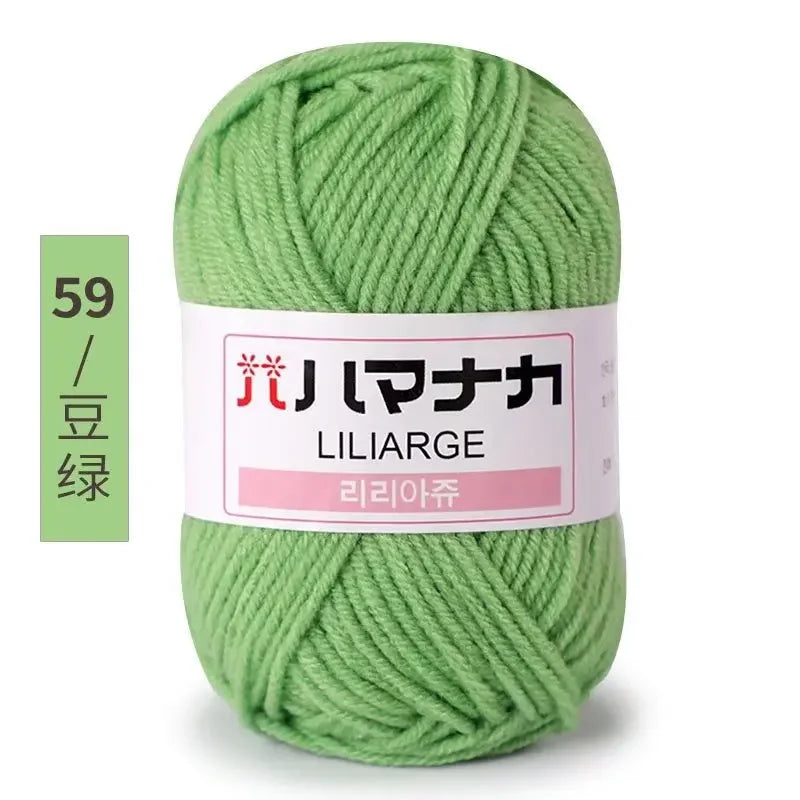 Soft Cotton Baby Knitting Yarn Thick Velvet Crochet DIY Sweater