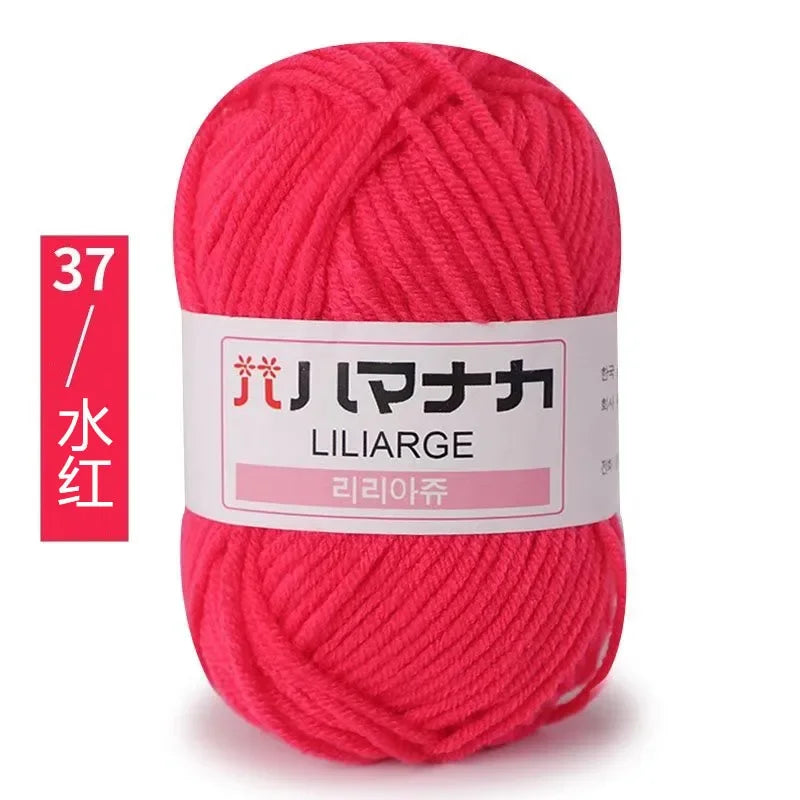 Soft Cotton Baby Knitting Yarn Thick Velvet Crochet DIY Sweater