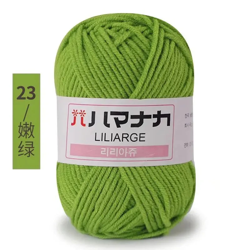 Soft Cotton Baby Knitting Yarn Thick Velvet Crochet DIY Sweater
