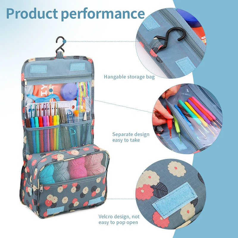 Crochet Hook Set Knitting Sewing Tools DIY Craft Kit