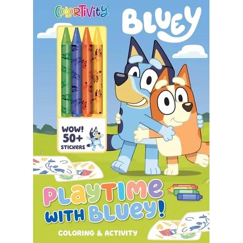 Bluey: Colortivity: Playtime with Bluey! - Paperback