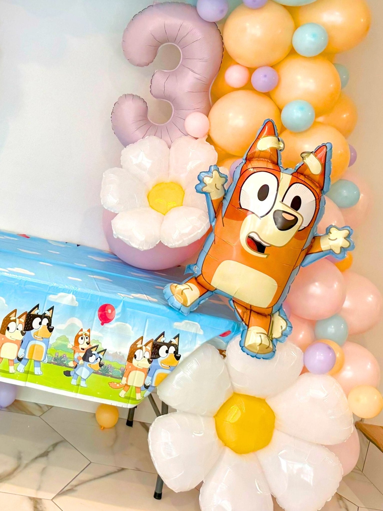 Bluey-Inspired Balloon Garland Kit