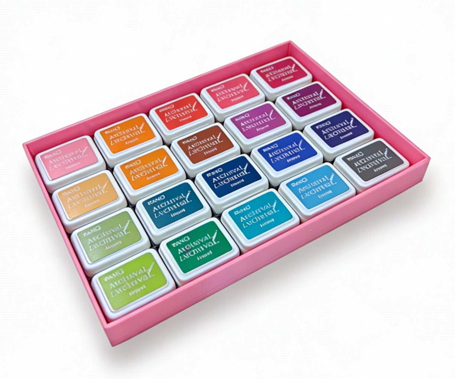 Mini Archival Ink Pad Storage Tray for Craft Supplies