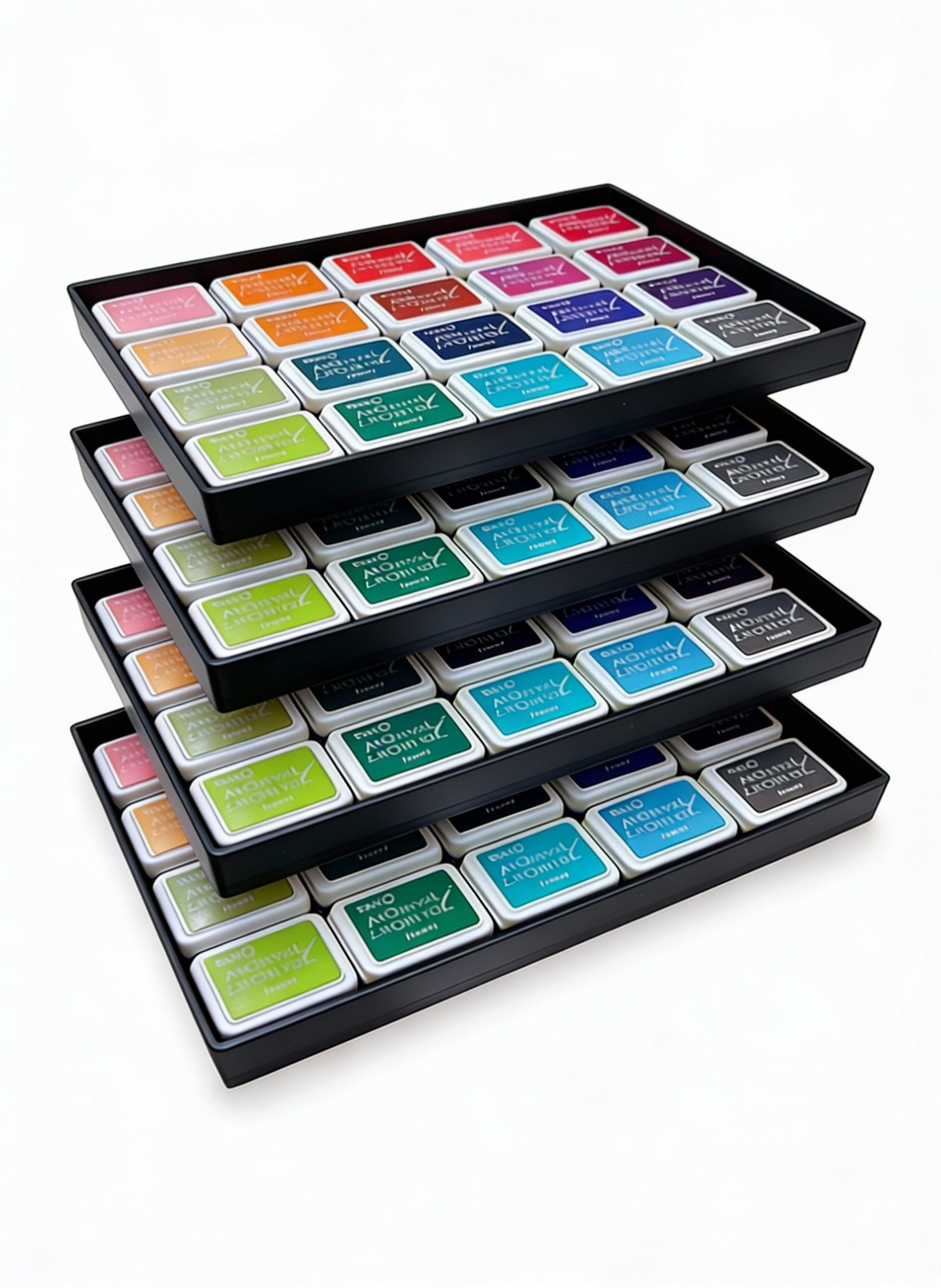 Mini Archival Ink Pad Storage Tray for Craft Supplies