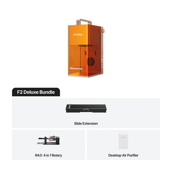 xTool F2 5W IR & 15W Diode Portable Dual Laser Engraver