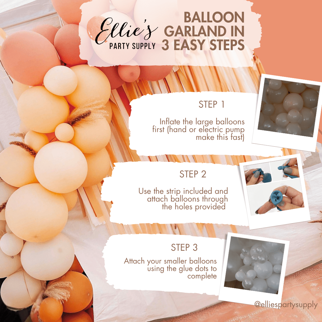 Bluey-Inspired Balloon Garland Kit